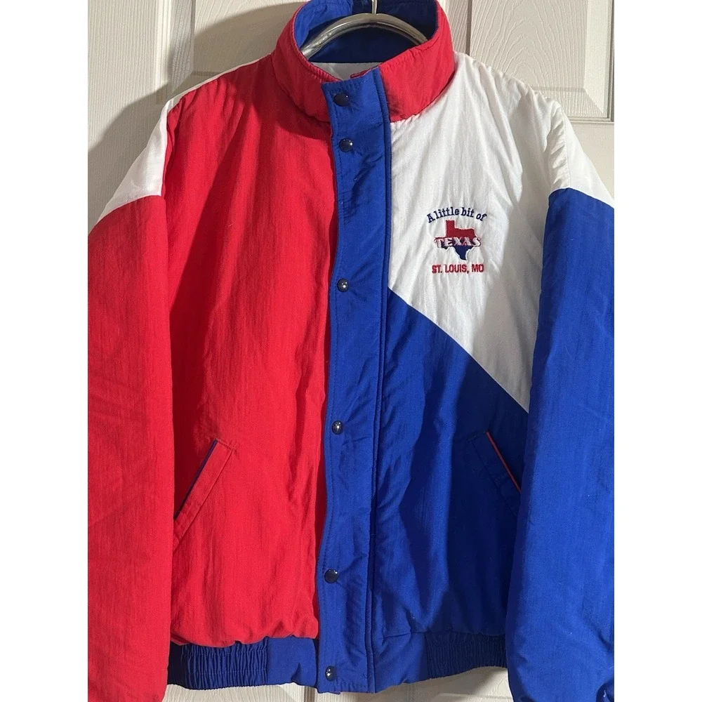 Vintage Swingster A Little Bit Of Texas St Louis‎ Mo Jacket Size XL